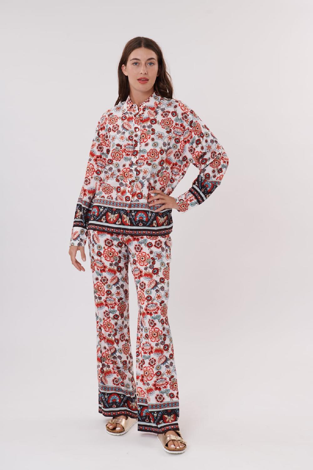 Derhy Chemise Imprimée Manches Longues RIVESALTES