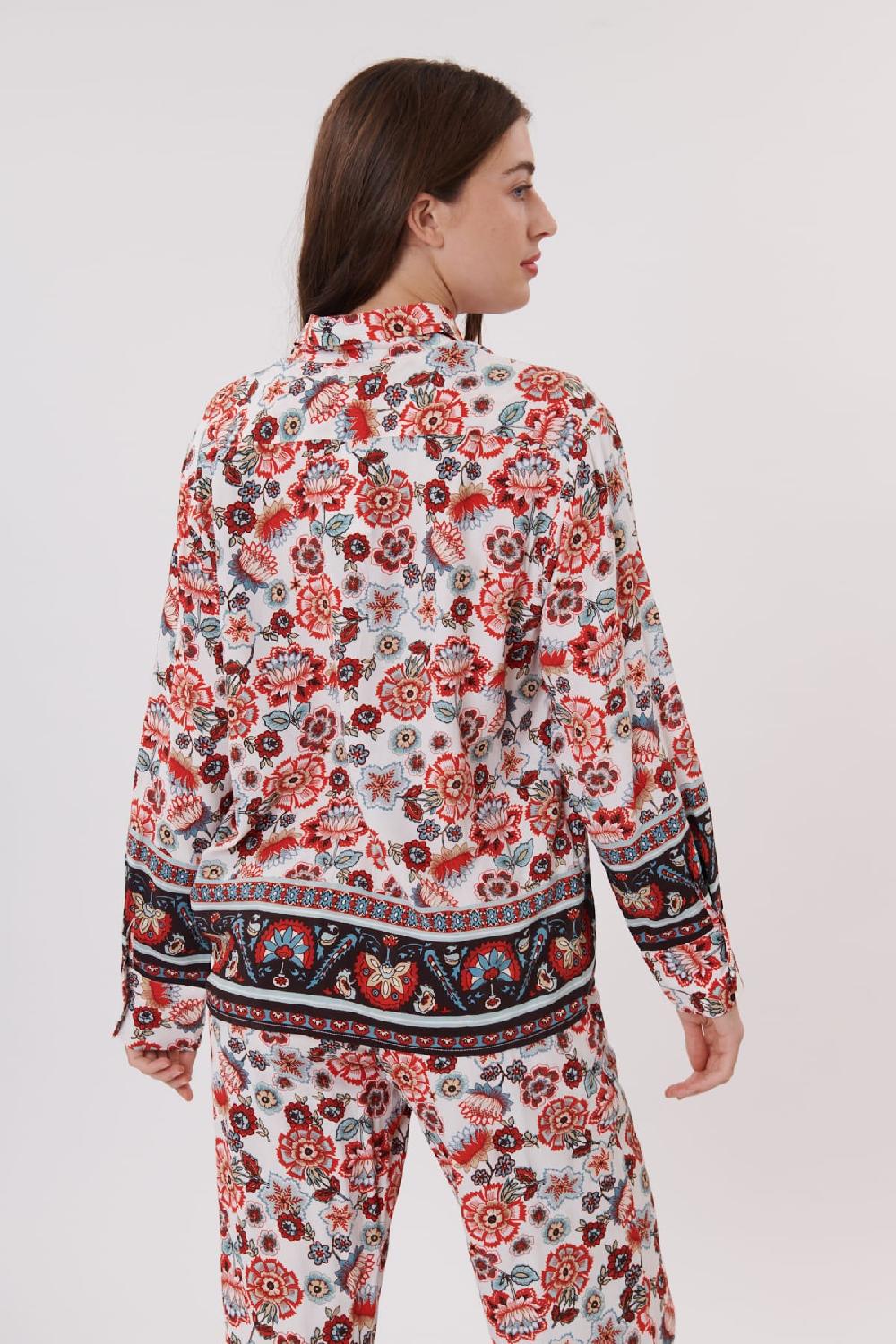 Derhy Chemise Imprimée Manches Longues RIVESALTES