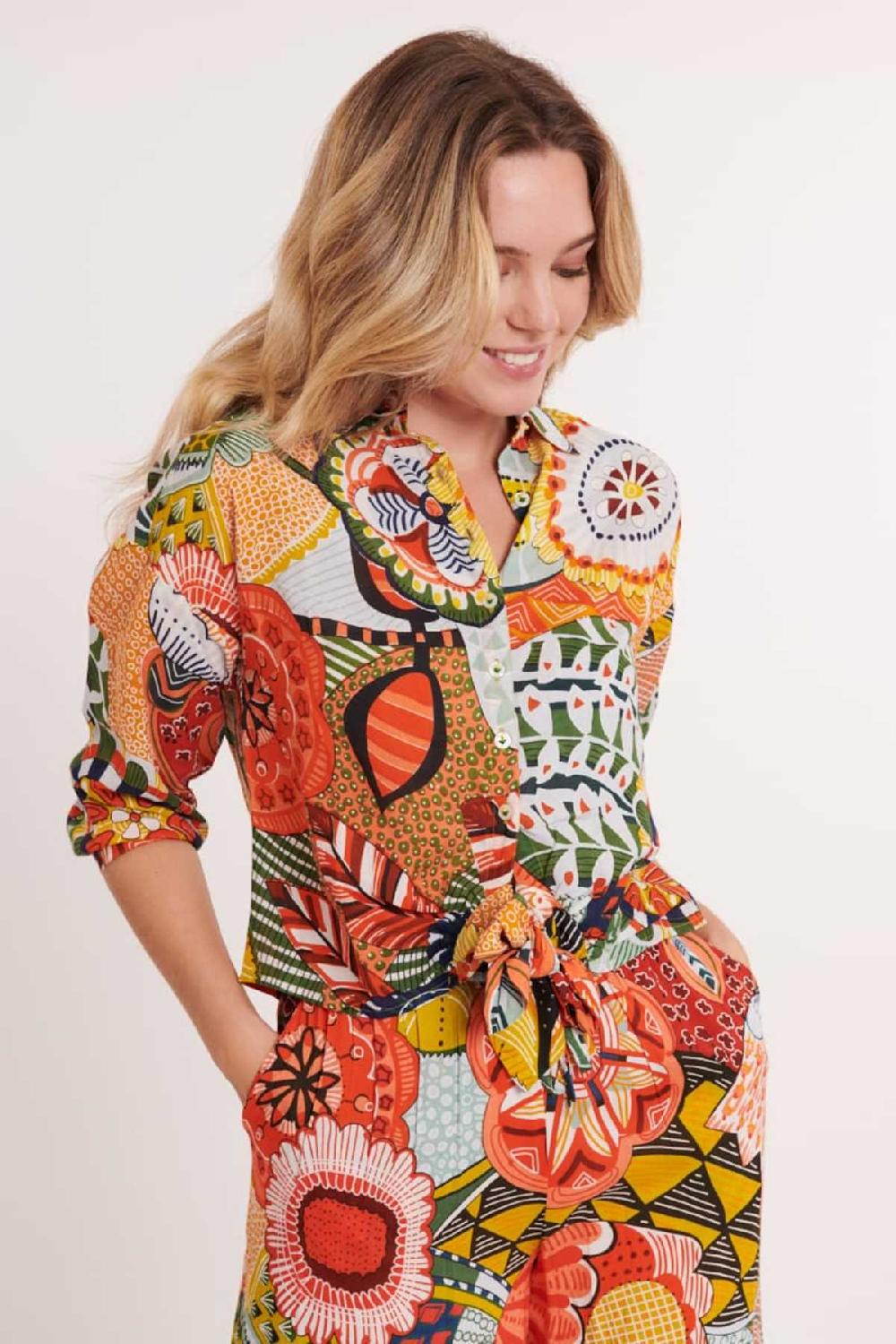 Derhy Chemise Imprimée Viscose ESTRELLA