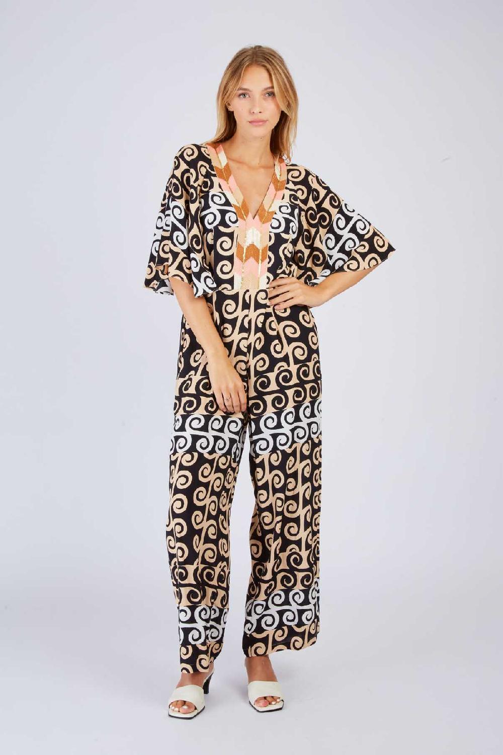 derhy Combinaison pantalon imprimée YANISSA