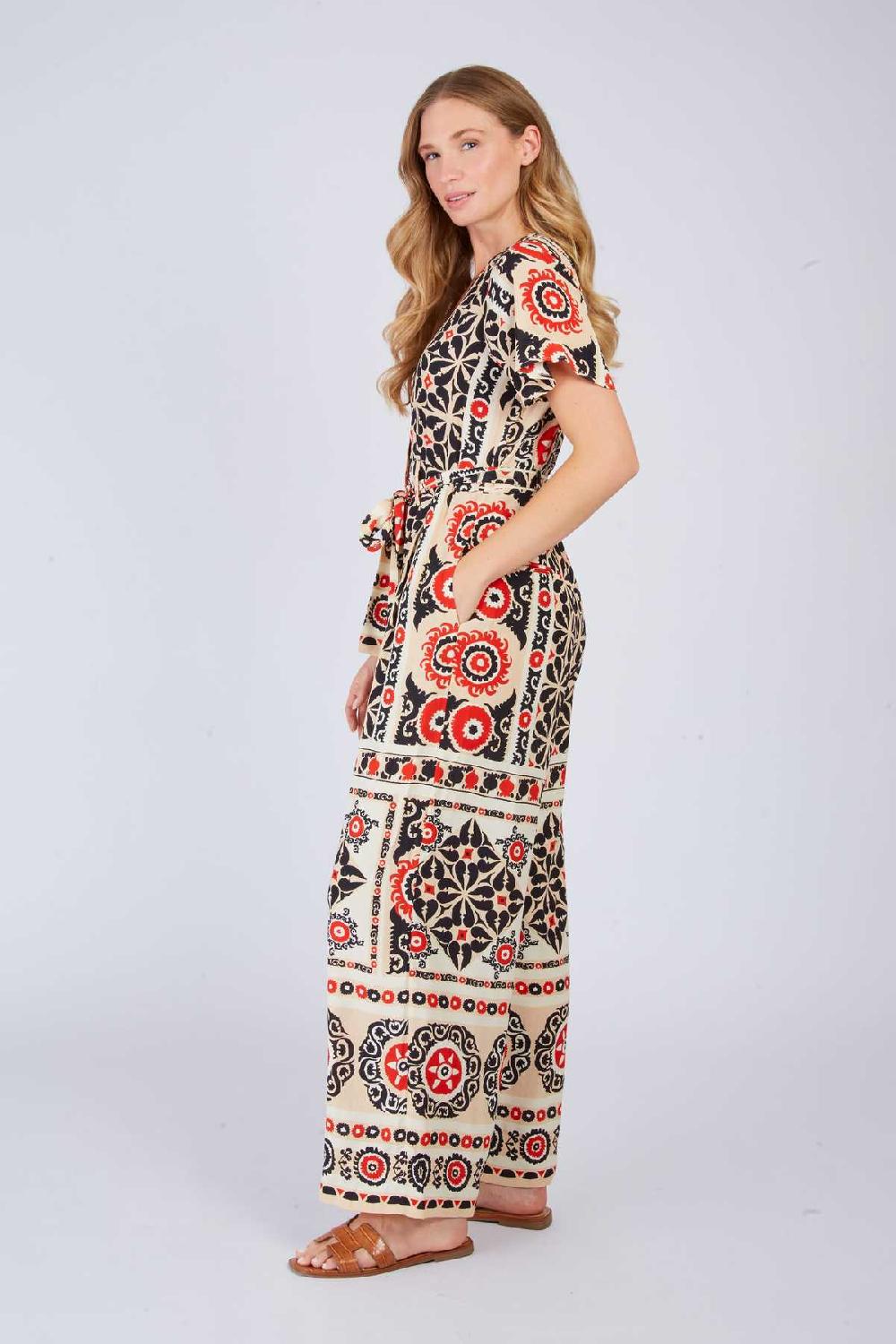 Derhy Combinaison Pantalon Imprimée YASNA