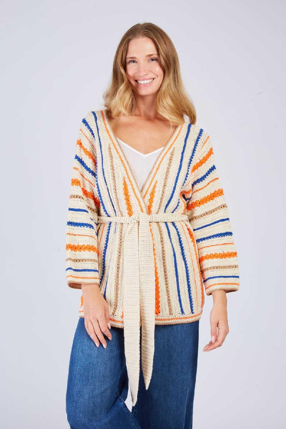 Derhy Gilet Long En Tricot FIRMINE