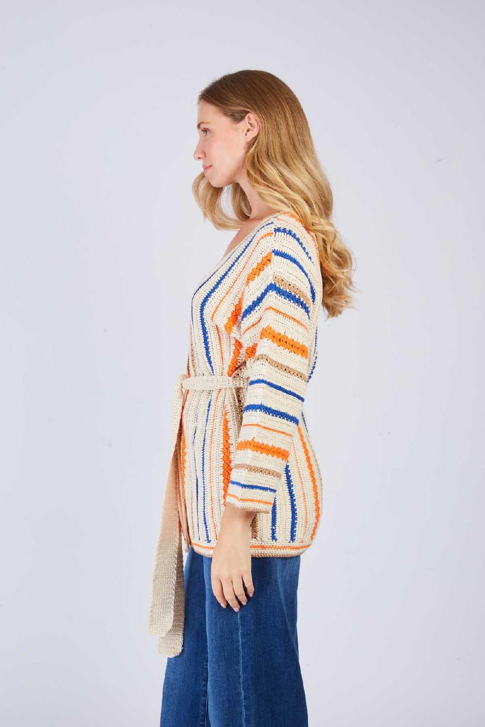 Derhy Gilet Long En Tricot FIRMINE