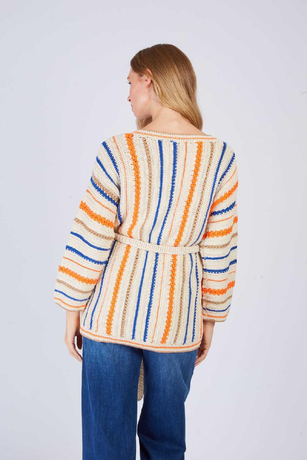 Derhy Gilet Long En Tricot FIRMINE