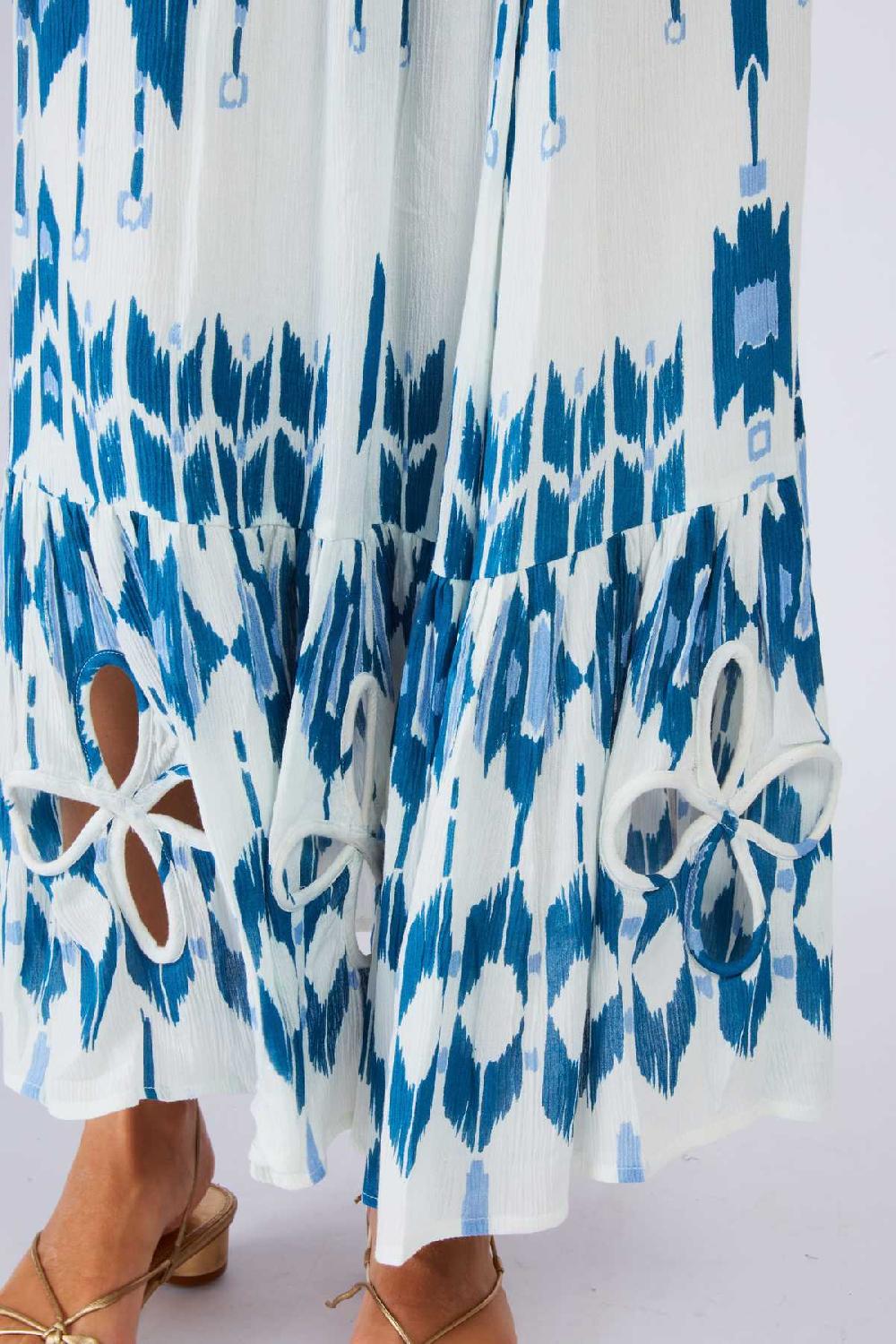 Derhy Jupe Longue à Volants ADA