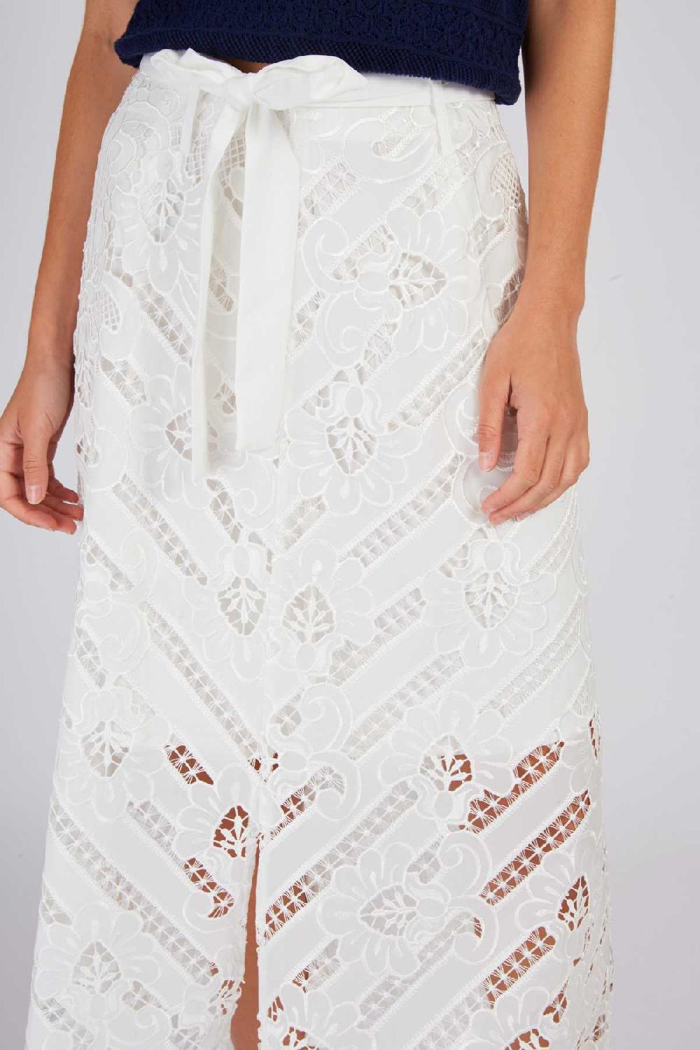 Derhy Jupe Longue En Dentelle ACELIA