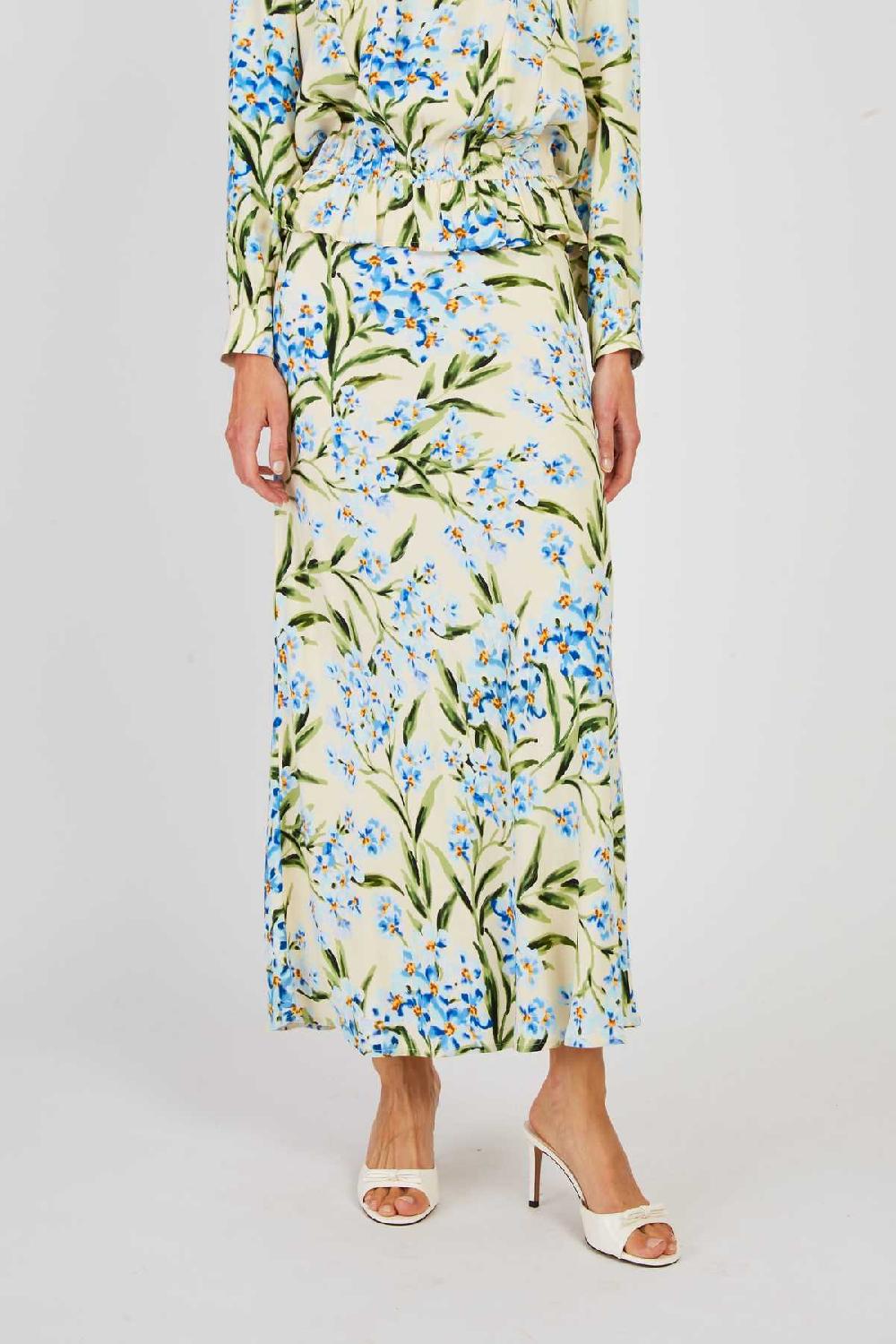 Derhy Jupe Longue Imprimée ABIGAEL