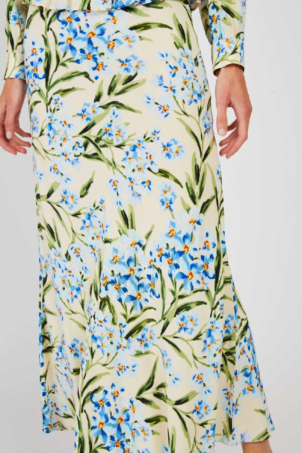 Derhy Jupe Longue Imprimée ABIGAEL