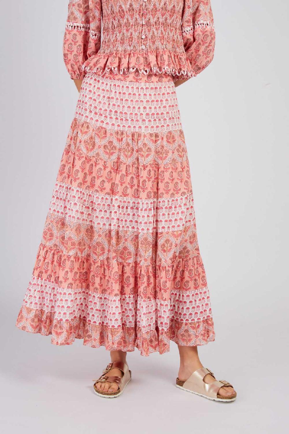 Derhy Jupe Longue Imprimée ADELAIDE