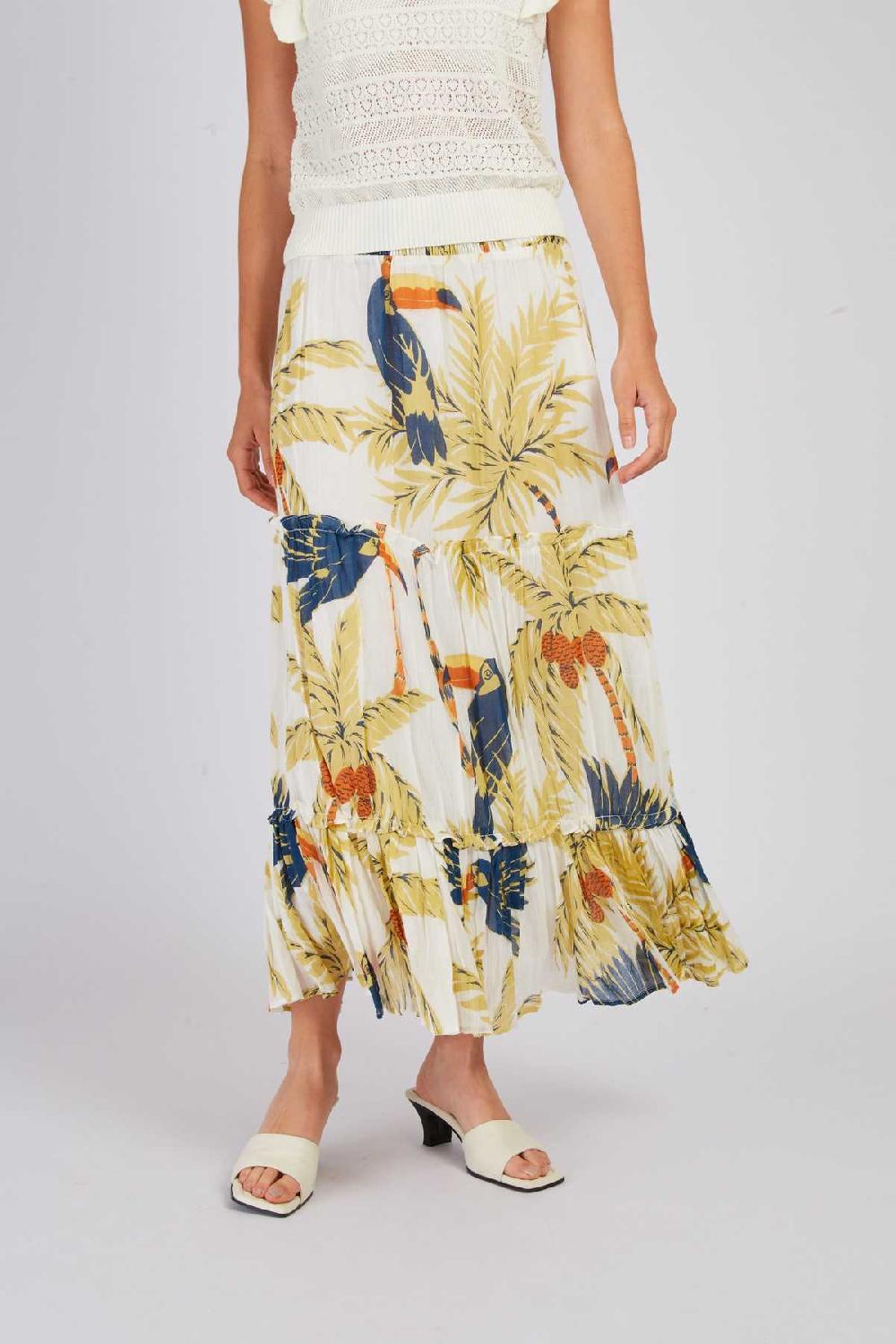 Derhy Jupe Longue Imprimée ADELFIA