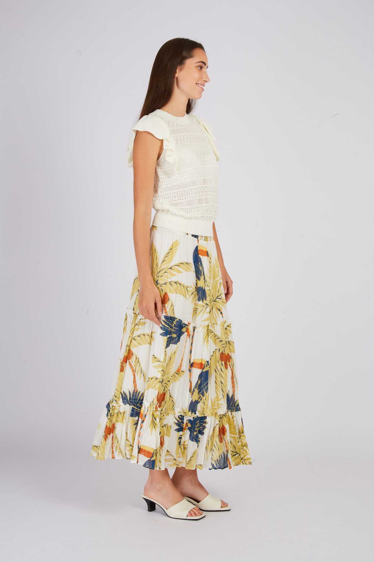 Derhy Jupe Longue Imprimée ADELFIA