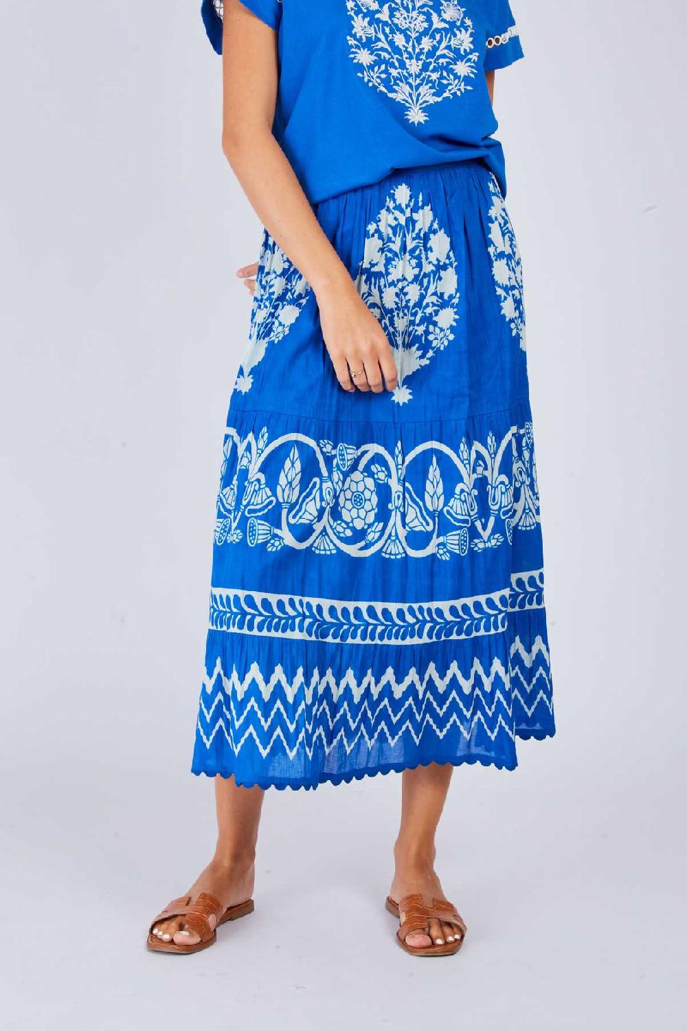 Derhy Jupe Longue Imprimée AGRIGENTE