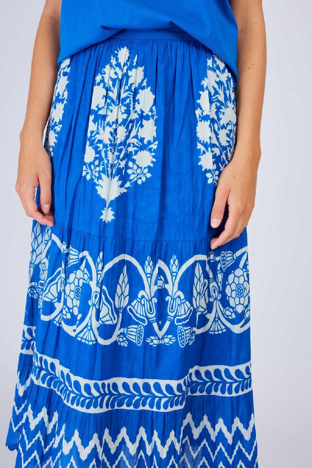 Derhy Jupe Longue Imprimée AGRIGENTE