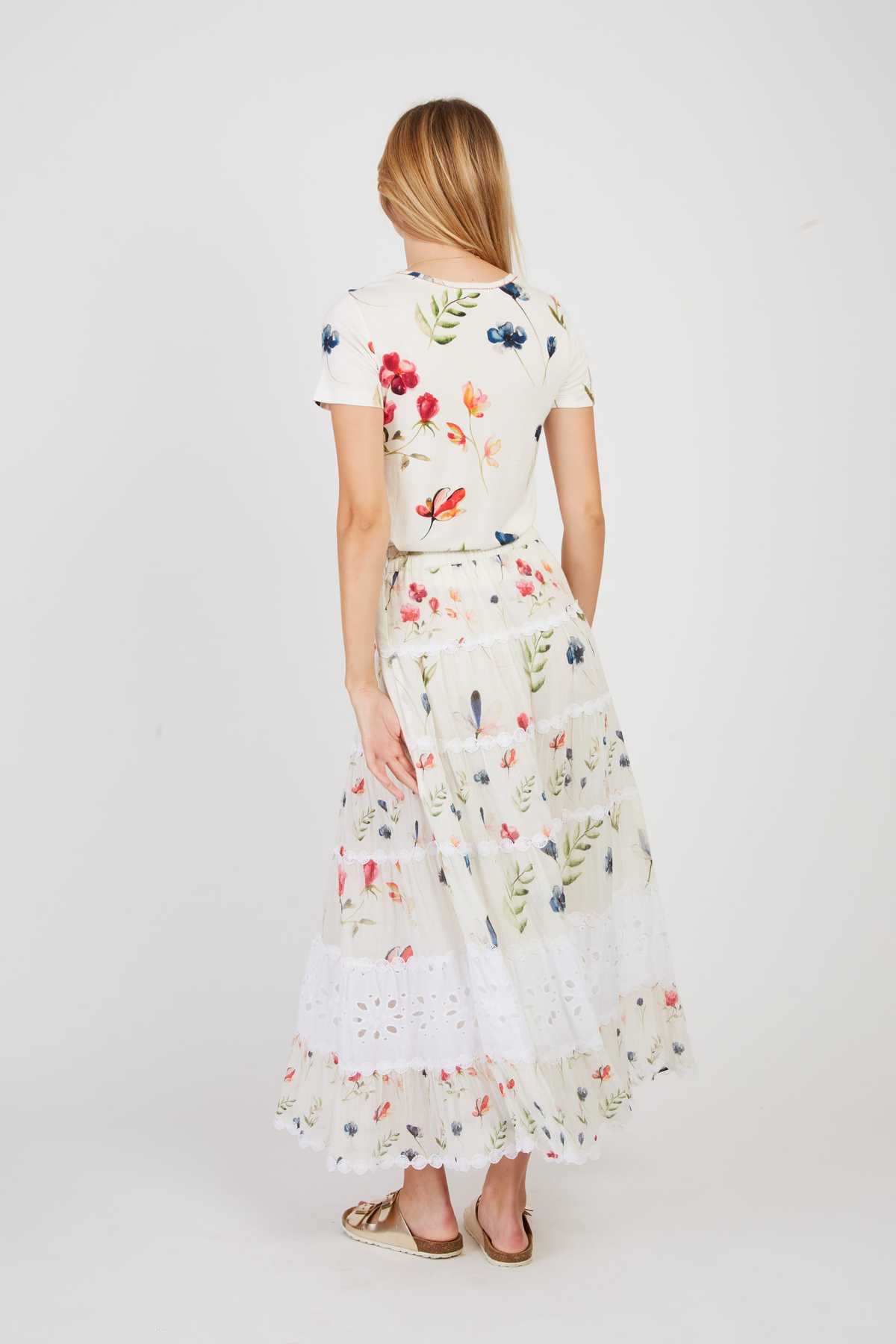 Derhy Jupe Longue Imprimée AIKO