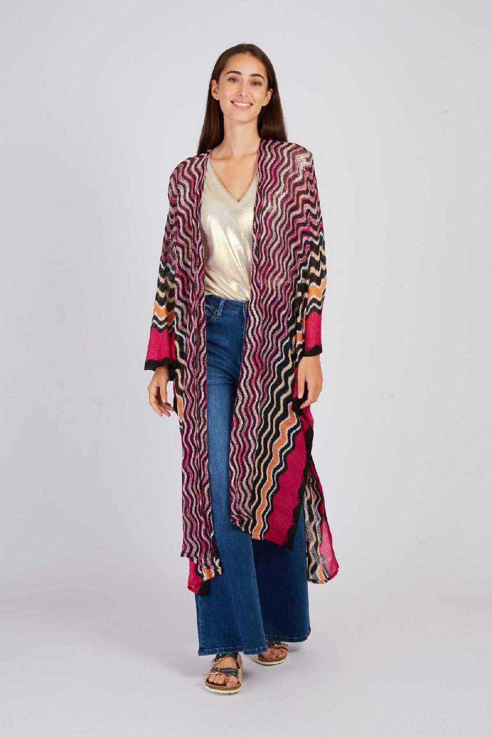 Derhy Kimono Long En Maille FIRST