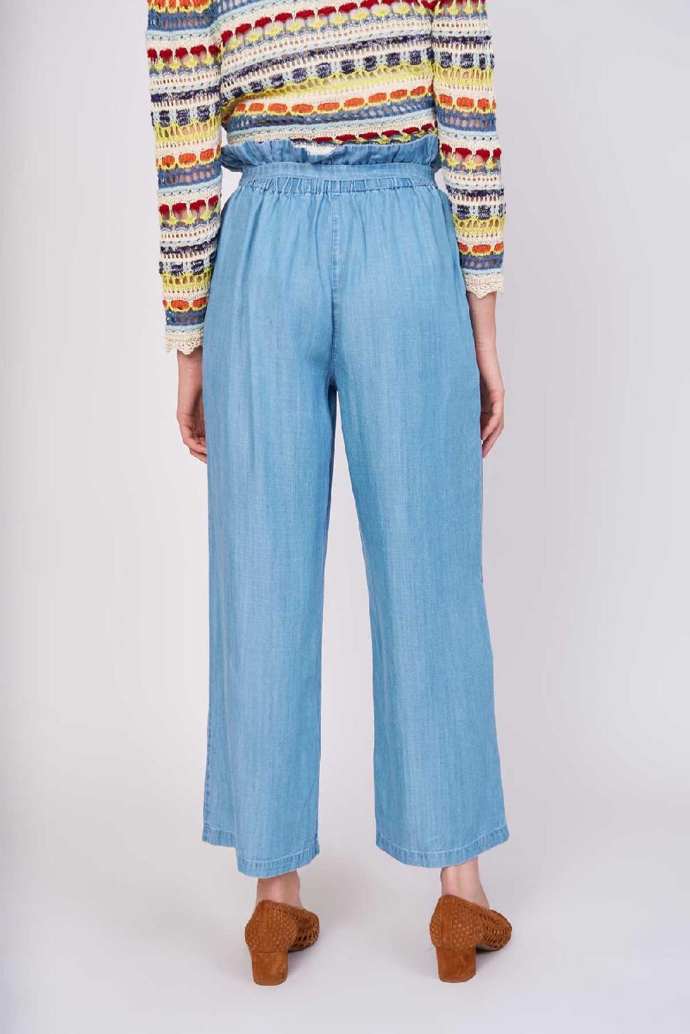 Derhy Pantalon Ample En Denim Léger JULIA