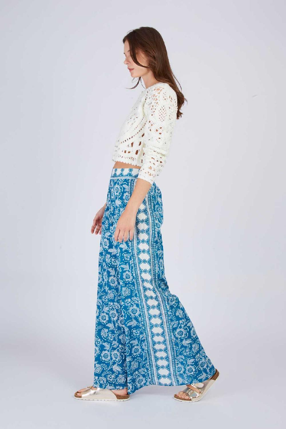 Derhy Pantalon Droit Imprimé DARIUS