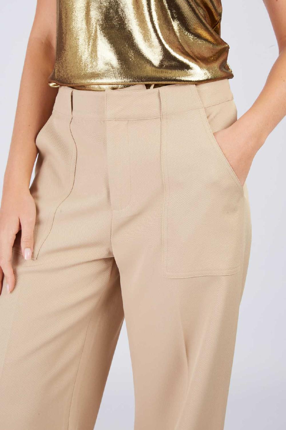Derhy Pantalon Droit Uni DAKOTA