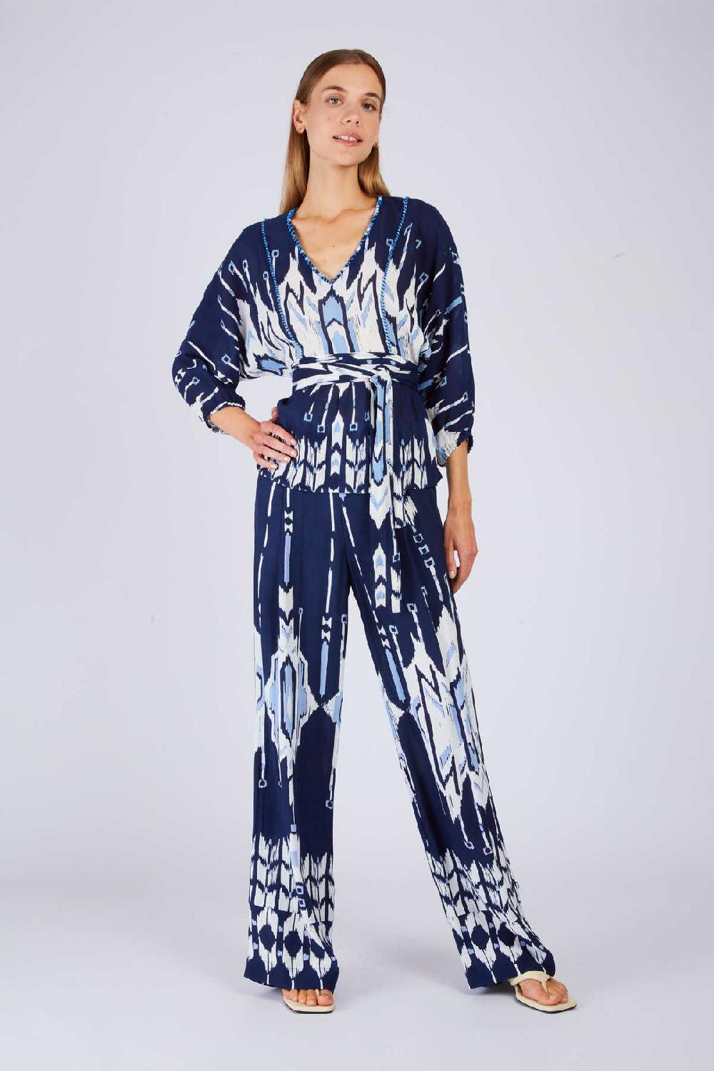 Derhy Pantalon évasé Imprimé DAVINA