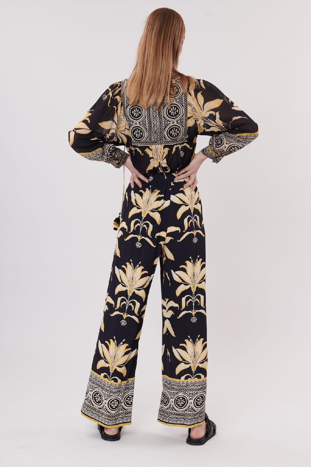 Derhy Pantalon Large Et Ample Imprimé PALISSY