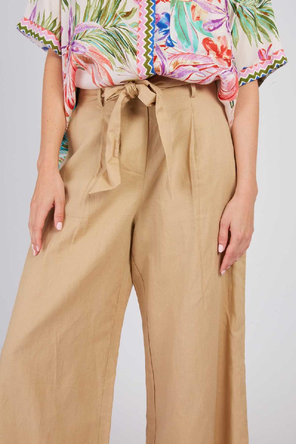 Derhy Pantalon Uni évasé DAFINA