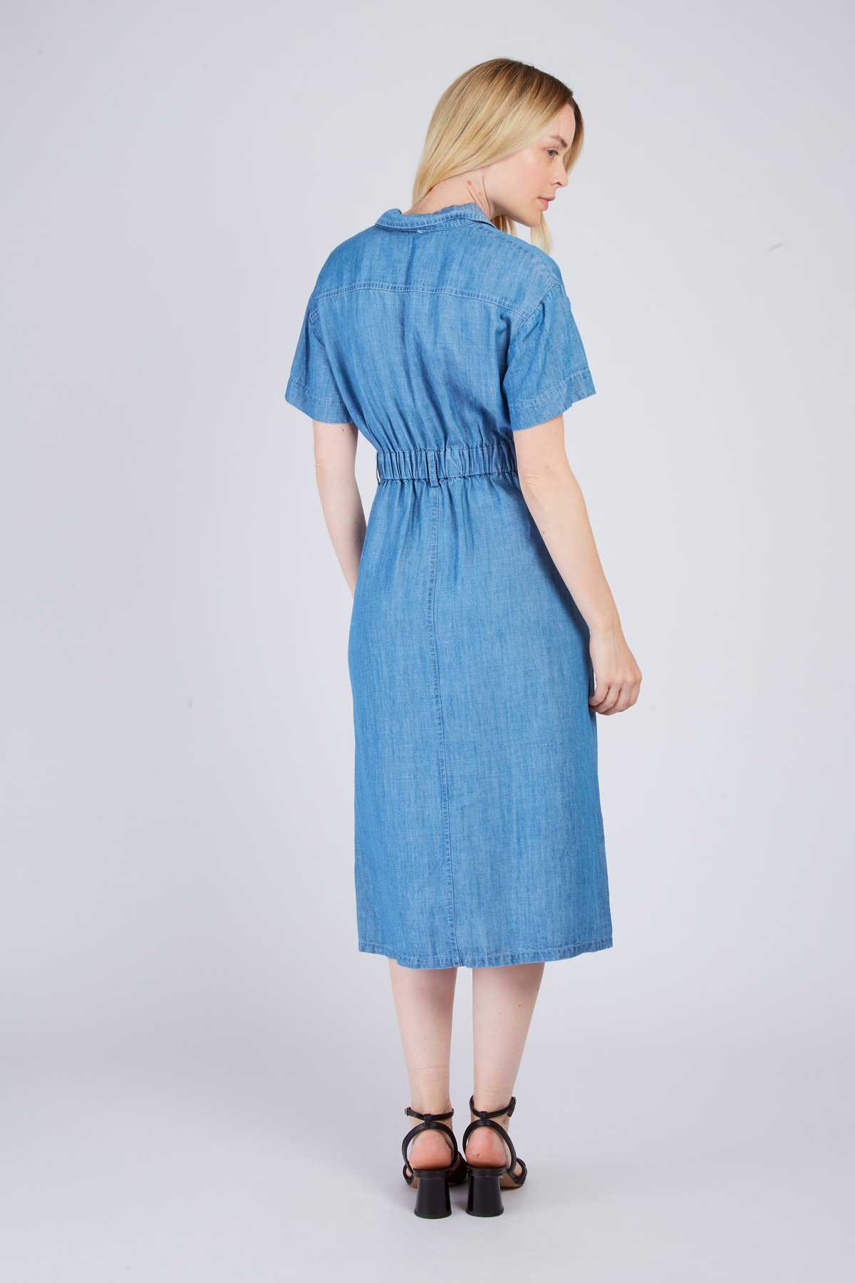 Derhy Robe Chemise En Jean CARIGNAN