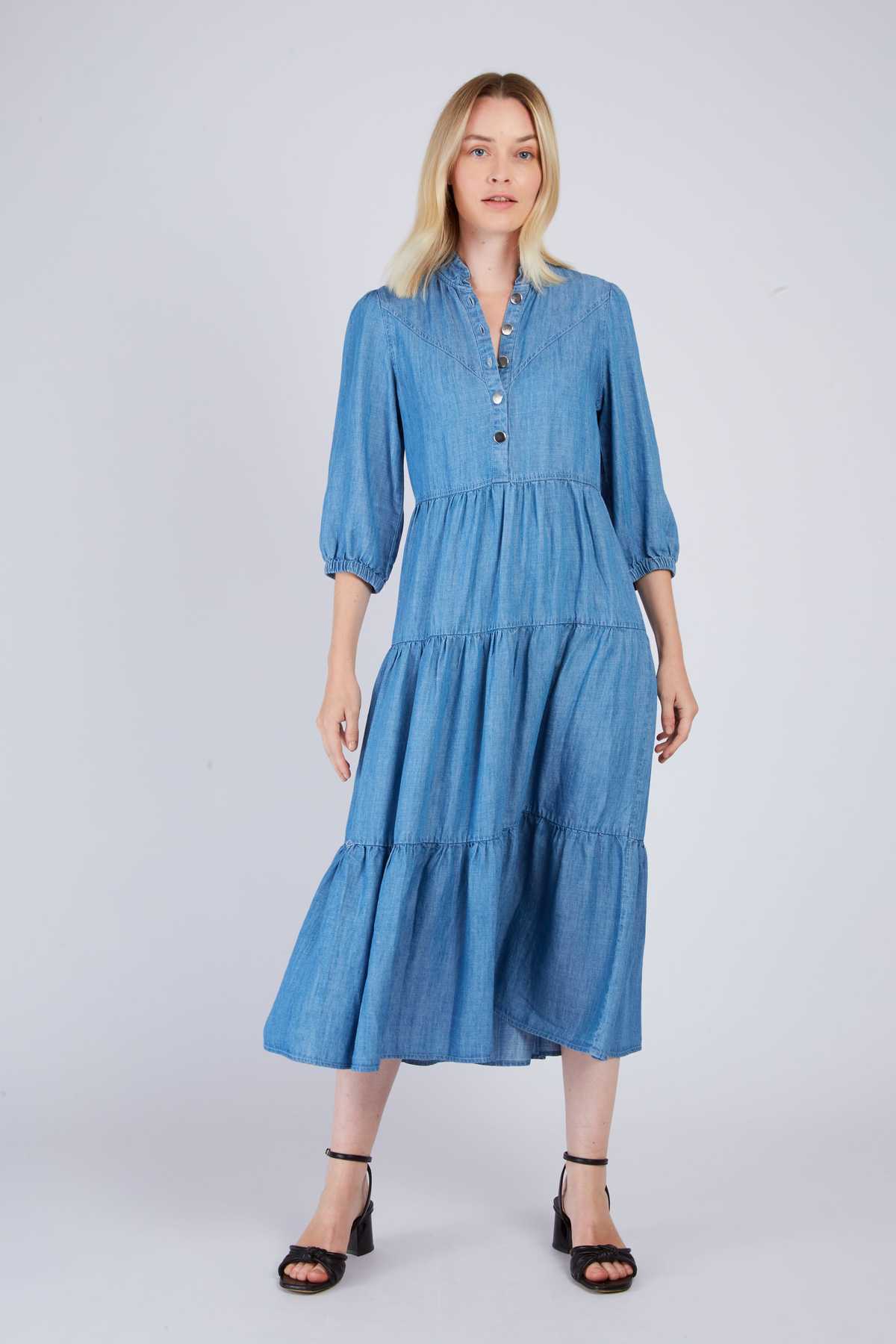Derhy Robe Chemise En Jean CARINE
