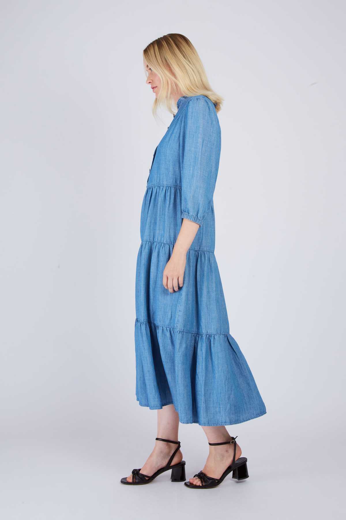 Derhy Robe Chemise En Jean CARINE