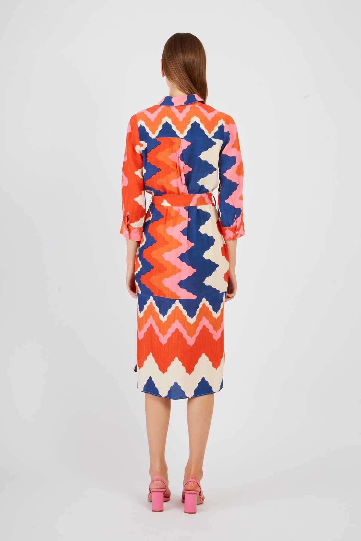 Derhy Robe Chemise Imprimée PRISCILLA