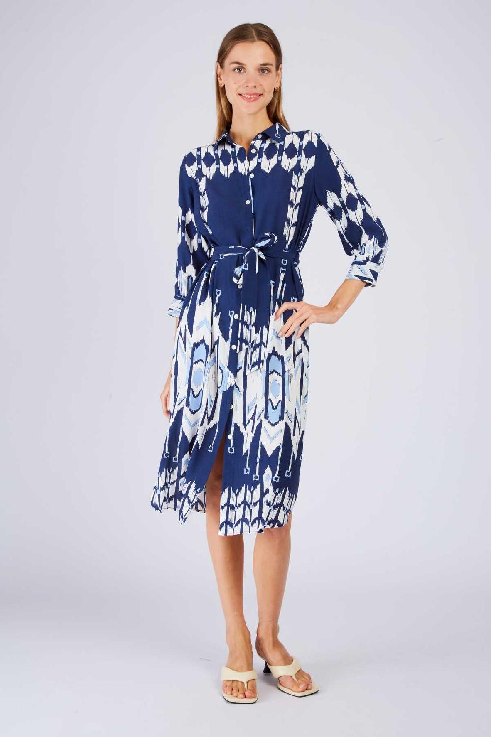 derhy Robe chemise imprimée PRIYA