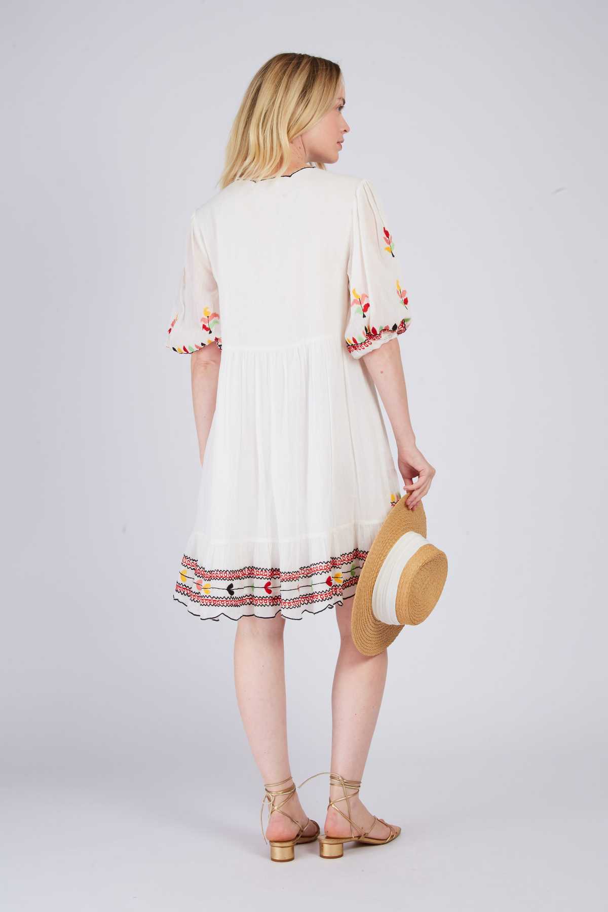 Derhy Robe Courte Brodée CHRYSLA