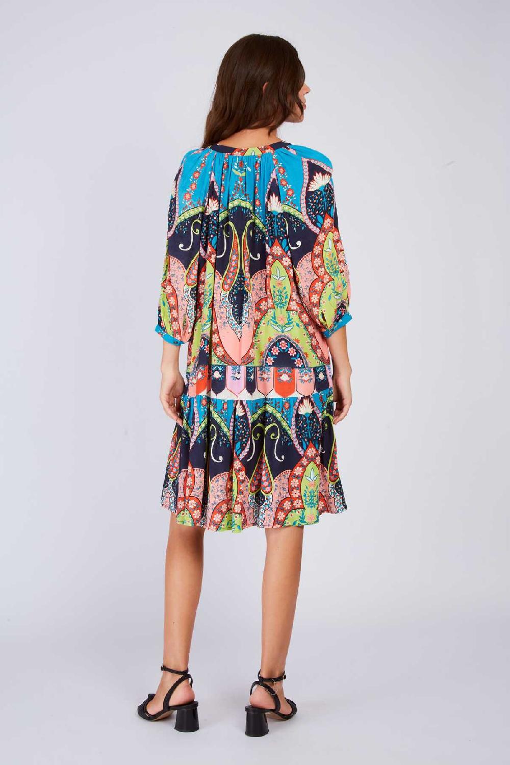 Derhy Robe Courte Imprimée PACIFIQUE