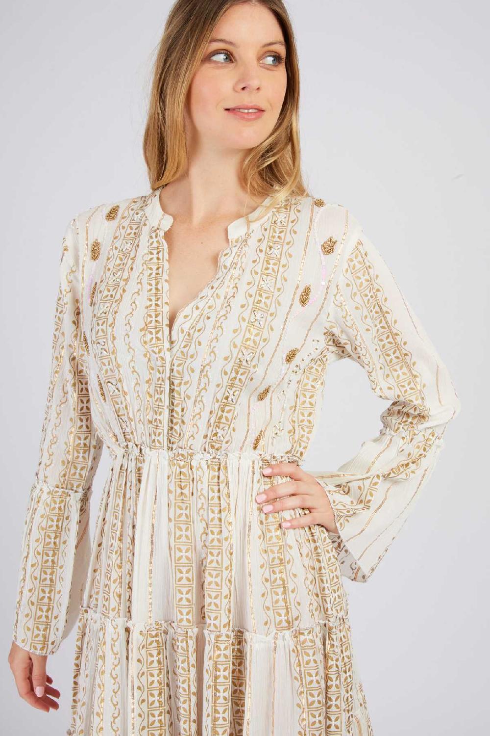 Derhy Robe Courte Imprimée PAPILLON