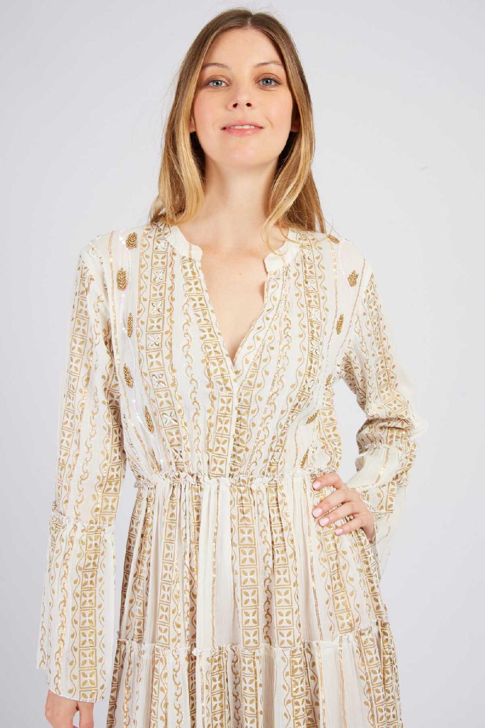 Derhy Robe Courte Imprimée PAPILLON