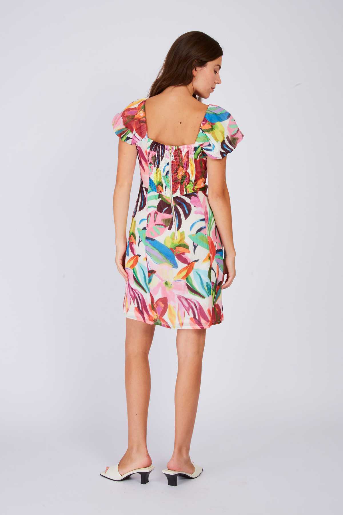 Derhy Robe Courte Imprimée PAULA