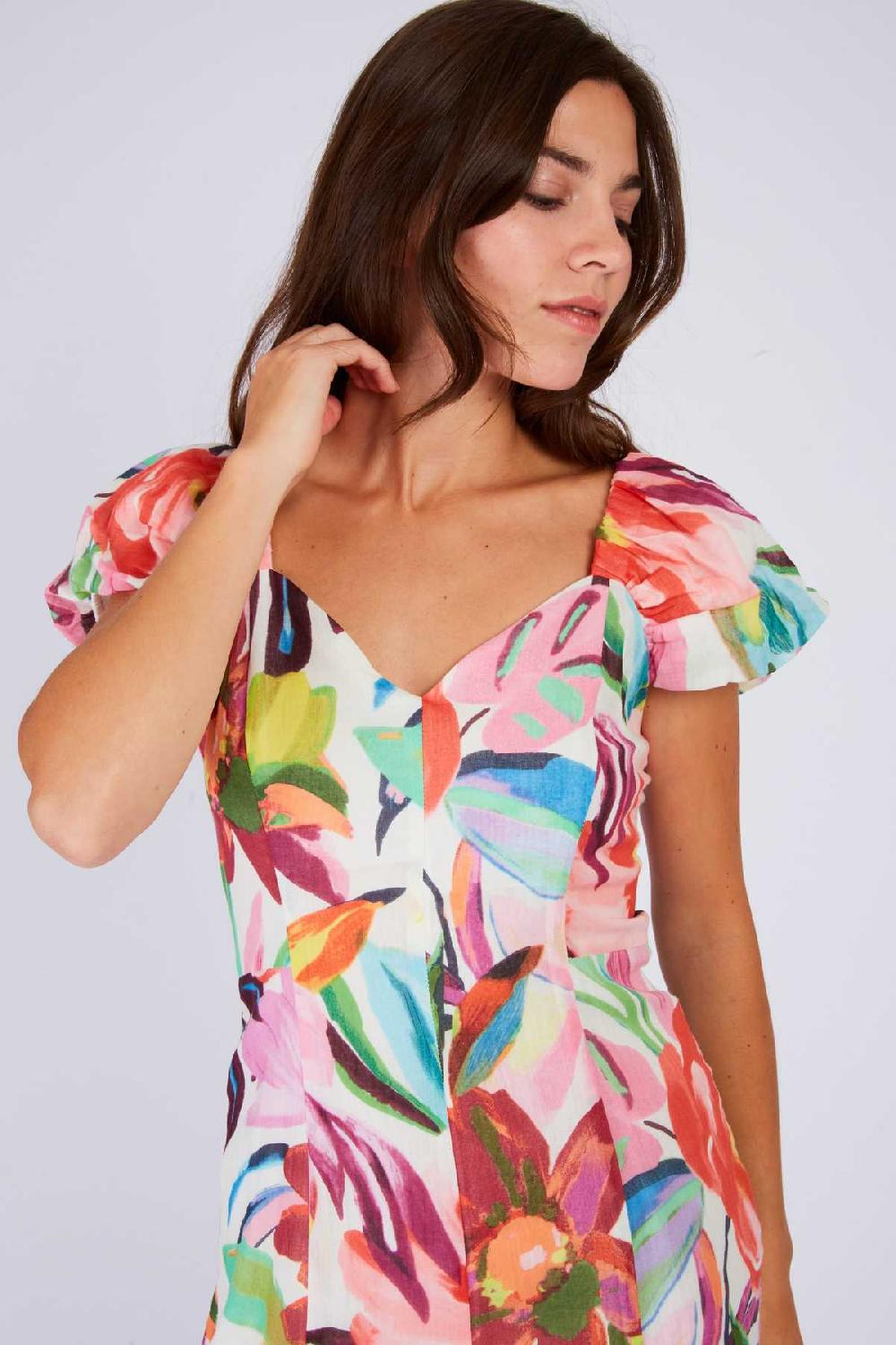 Derhy Robe Courte Imprimée PAULA