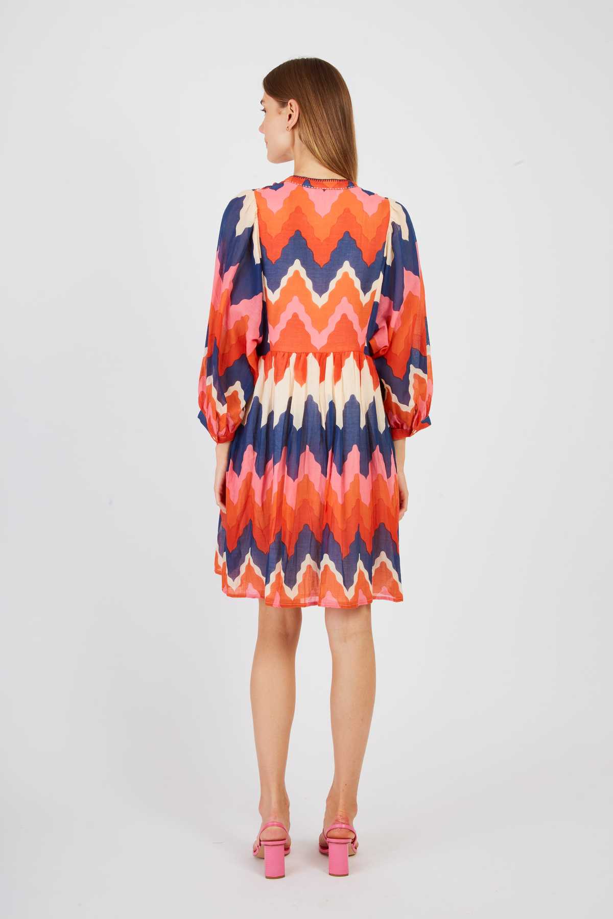 Derhy Robe Courte Imprimée PELOPONESE