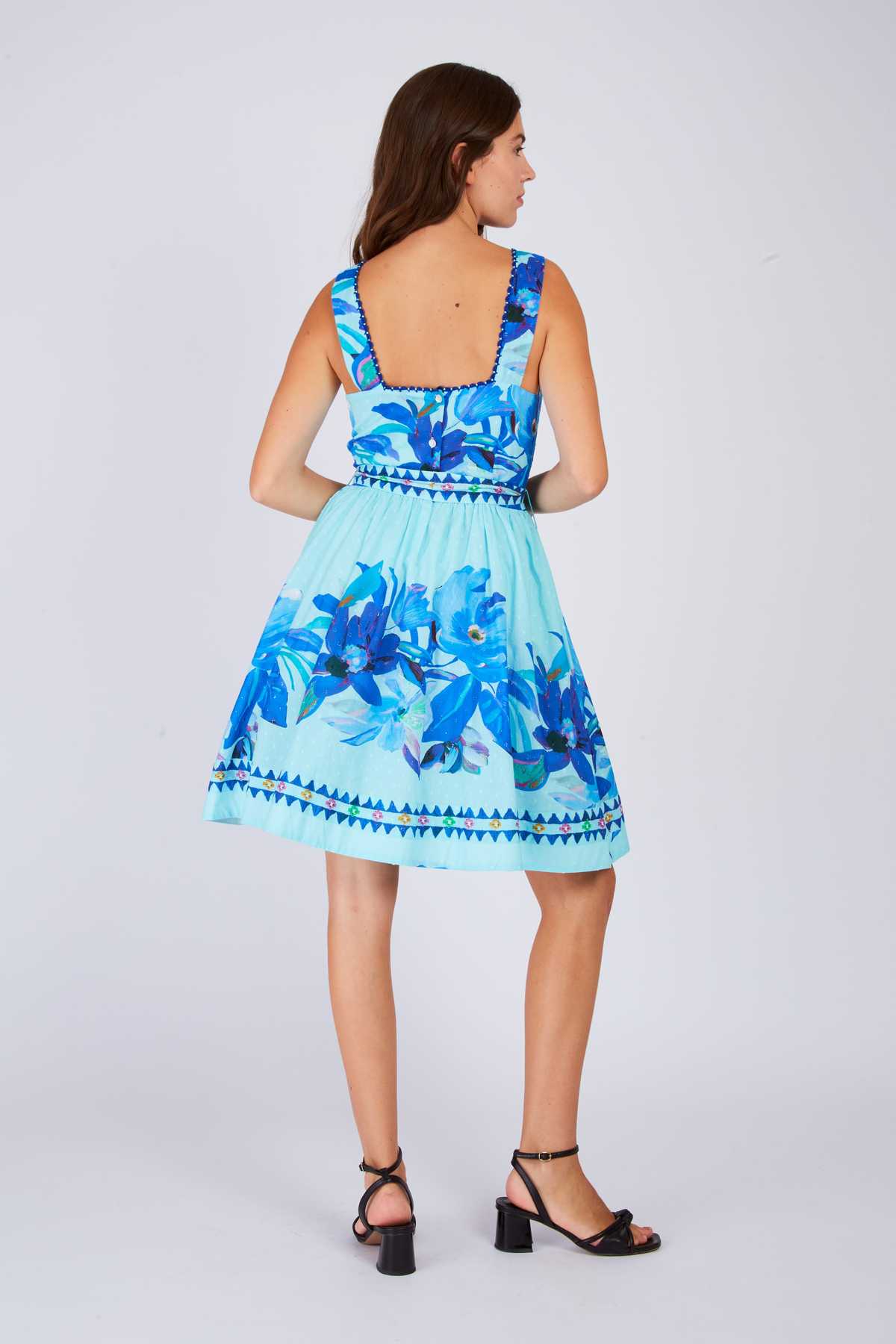 Derhy Robe Courte Imprimée POPPY