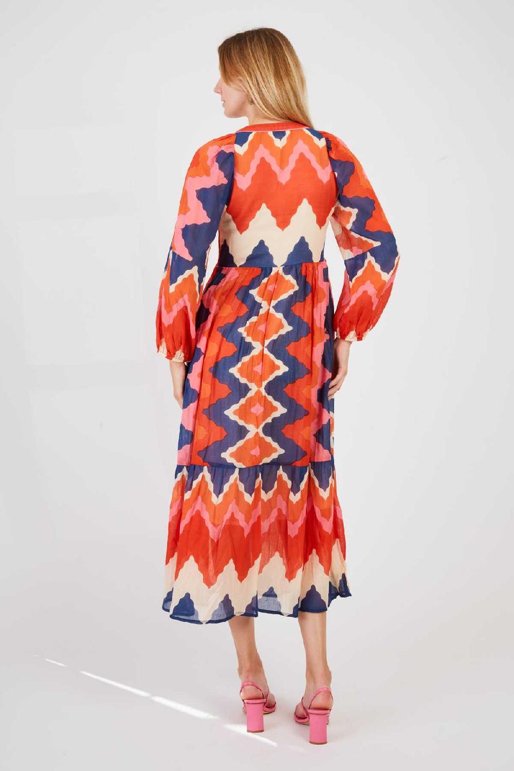 Derhy Robe Longue Bohème Imprimée PELAINE