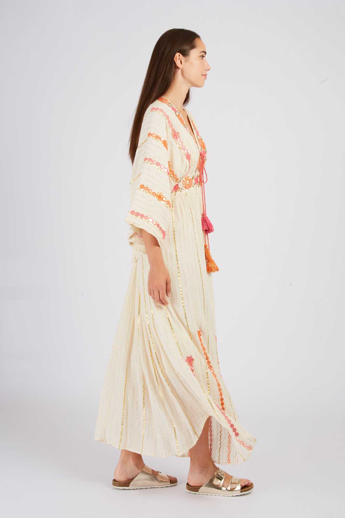 Derhy Robe Longue Brodée CAHORS