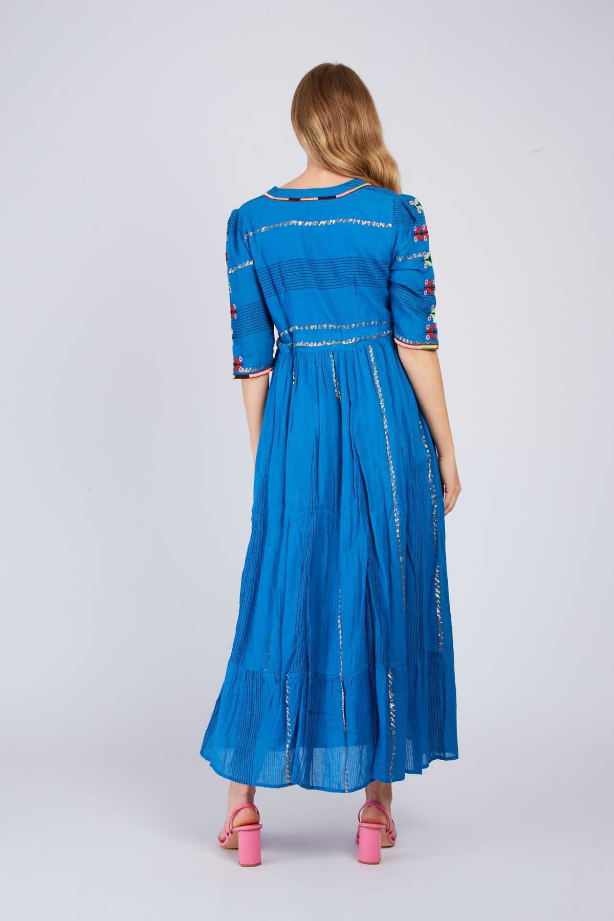 Derhy Robe Longue Brodée CAMILLE