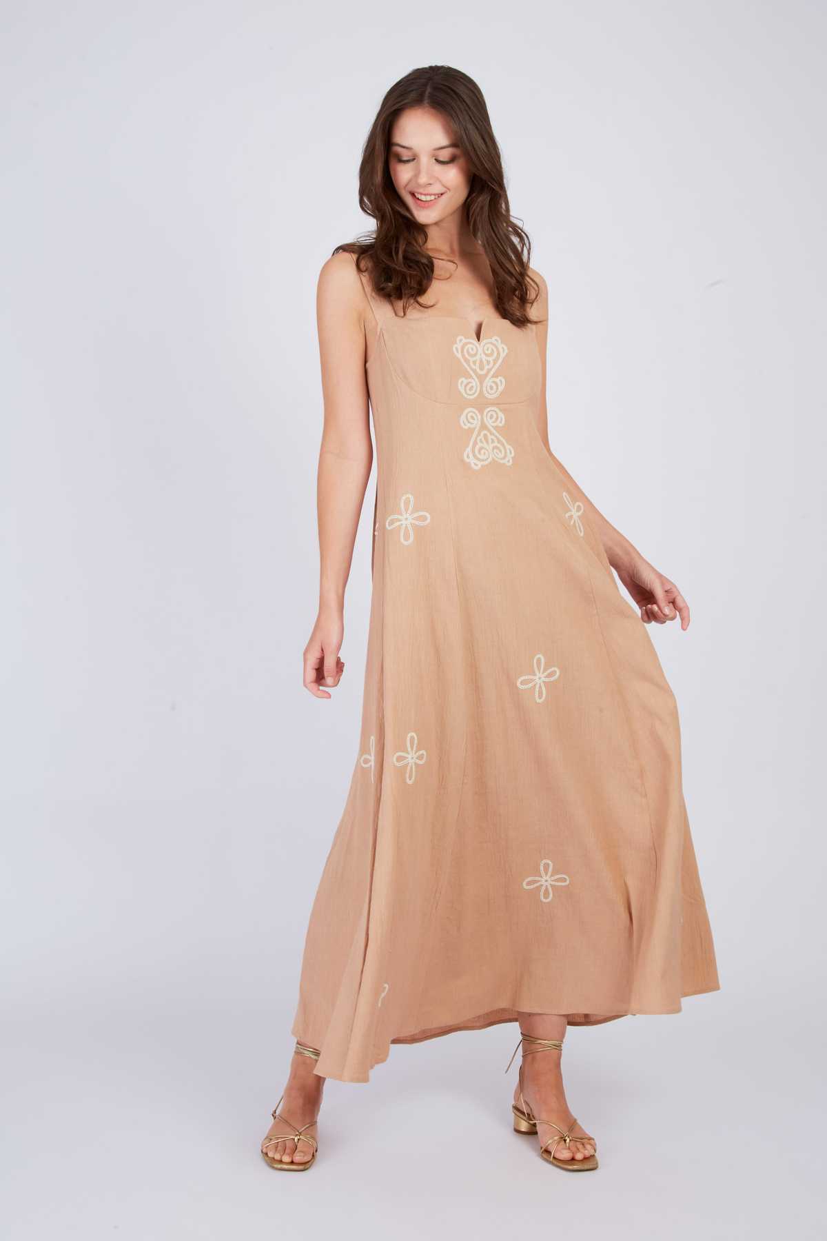 Derhy Robe Longue Brodée CLARISSE