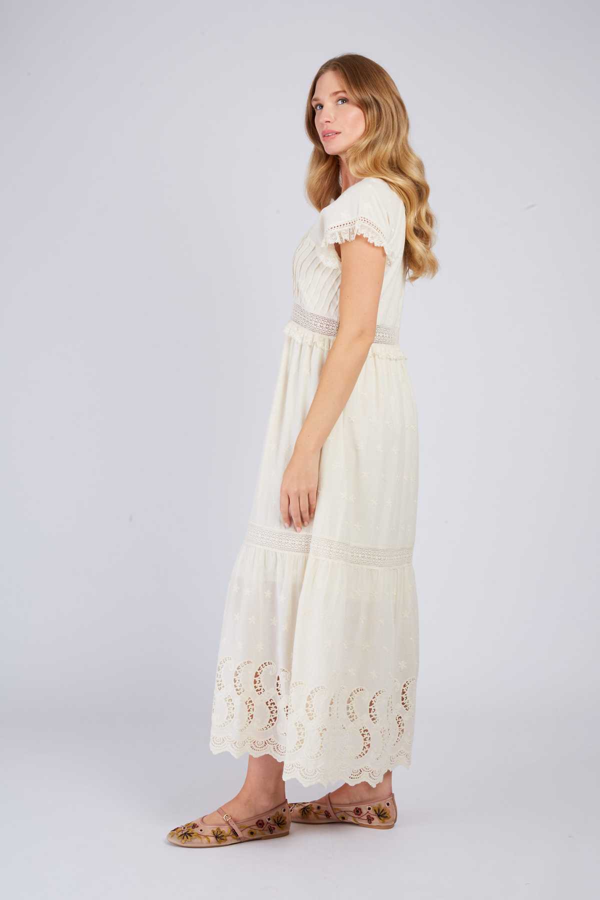 Derhy Robe Longue En Dentelle CHRISTA