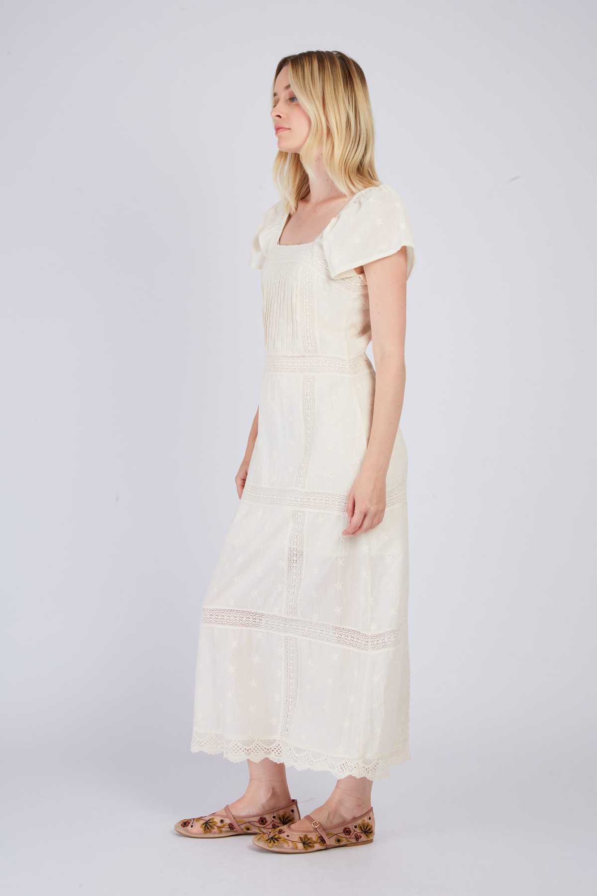 Derhy Robe Longue En Dentelle CHRISTELLE