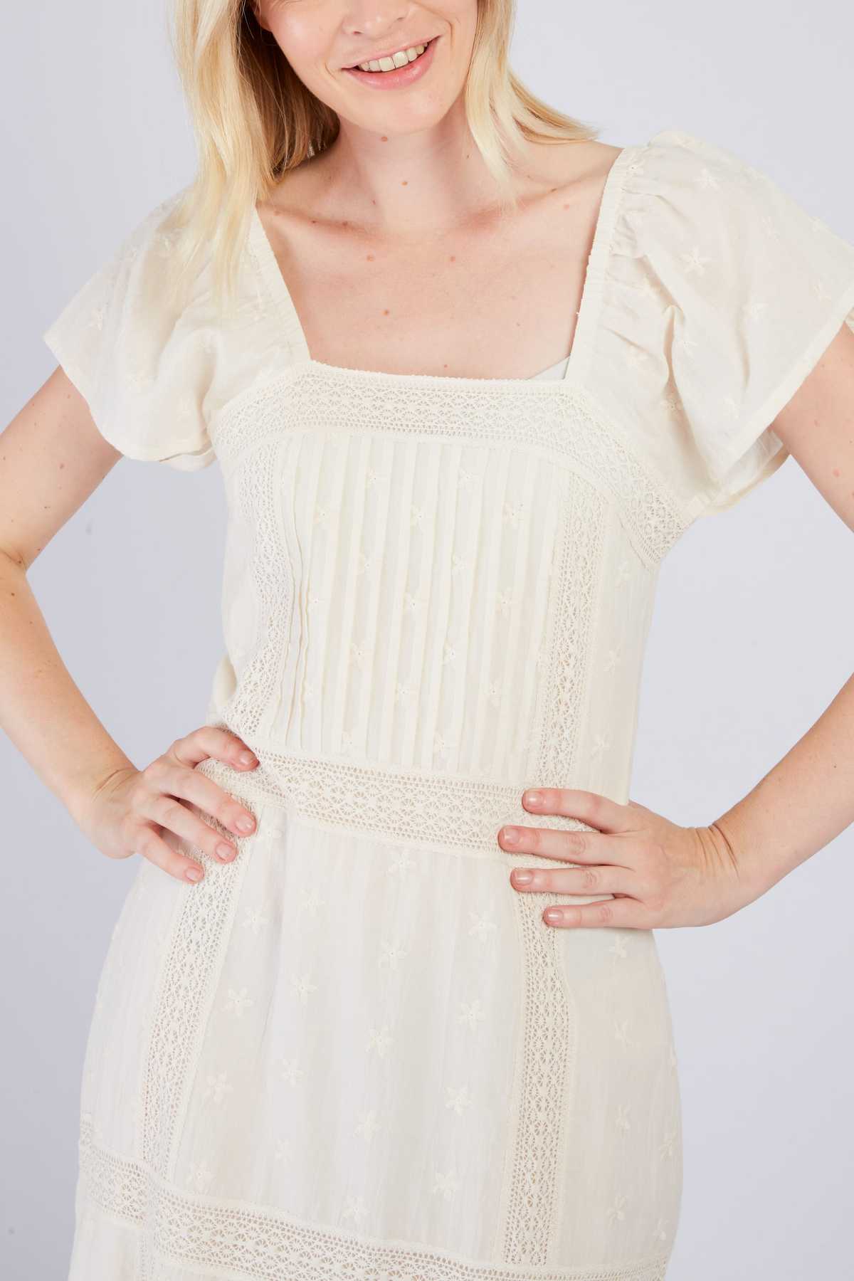 Derhy Robe Longue En Dentelle CHRISTELLE