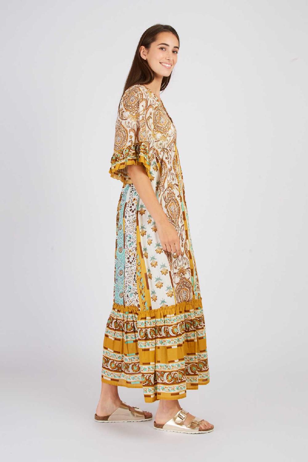 Derhy Robe Longue Imprimée PALMITA