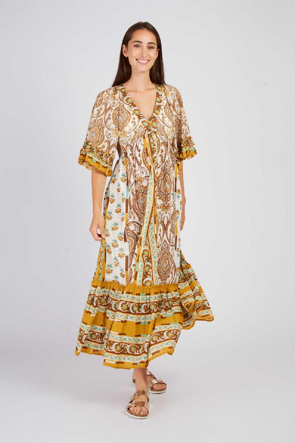 Derhy Robe Longue Imprimée PALMITA