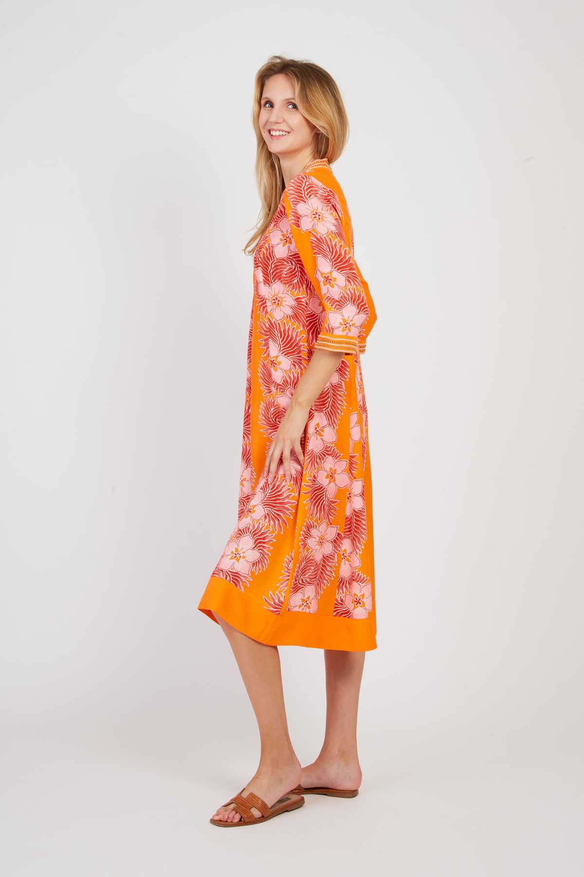 Derhy Robe Longue Imprimée PARADE