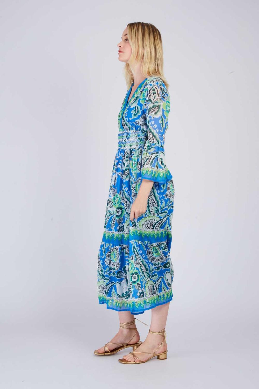 Derhy Robe Longue Imprimée PARIS