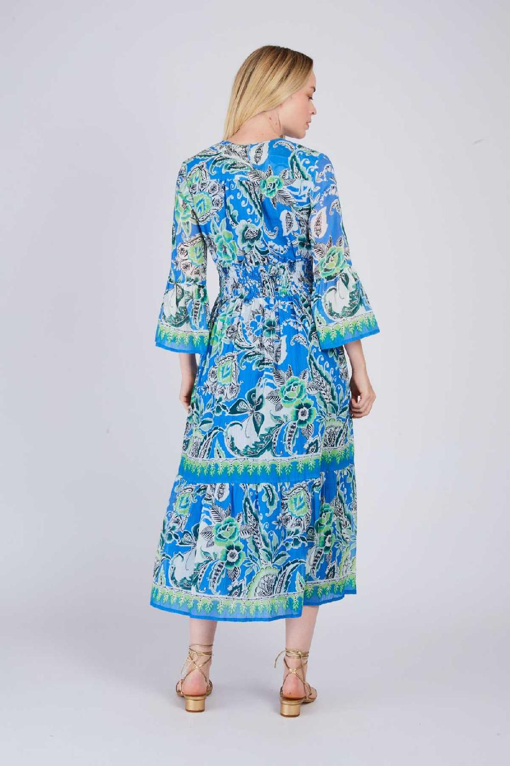 Derhy Robe Longue Imprimée PARIS